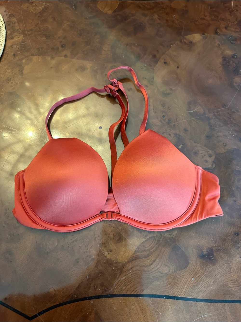 Victoria's Secret Smooth Lightly Padded Bra - Coral
